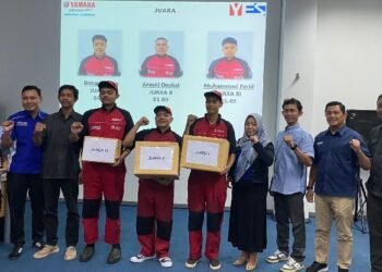 SISWA YAMAHA ENGINERRING SCHOOL (YES)  JAMBI ANGKATAN 9 MELAHIRKAN MAKANIK HANDAL SIAP KERJA