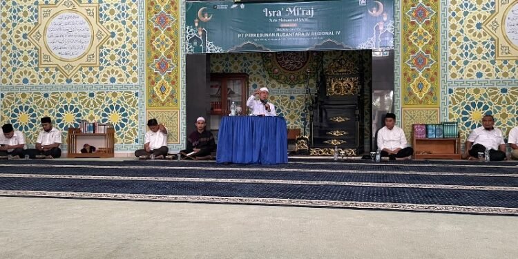 PTPN IV Regional IV Gelar Isra’ Mi’raj