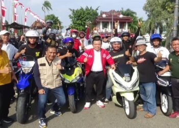 Sunset Riding Warnai Awal HUT ke-69 Provinsi Jambi
