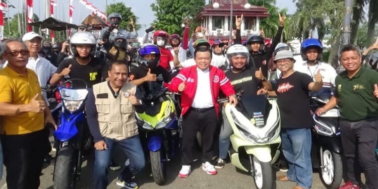 Sunset Riding Warnai Awal HUT ke-69 Provinsi Jambi