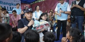 PTPN IV PalmCo Pulihkan Trauma Korban Banjir Melalui Pondok Rangkul di Sumut