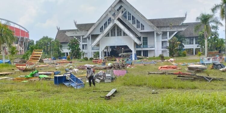 LSM Pertanyakan Rencana Kegiatan Pelaku Usaha Di Halaman GOS Kota Baru