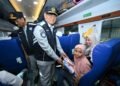 Jasa Raharja Berangkatkan Ribuan Pemudik dari Stasiun Pasar Senen Jakarta melalui Program Mudik Gratis BUMN 2026