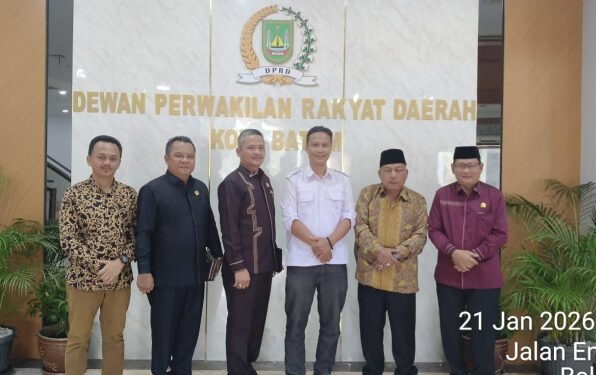 BK DPRD Muaro Jambi Kunjungi DPRD Kota Batam