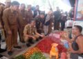 Wakil Bupati Muaro Jambi Sidak Pasar Sengeti, Pantau Harga Pangan Jelang Ramadan