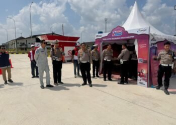 Pastikan Keselamatan Mudik Lebaran 2026, Jasa Raharja dan Ditlantas Polda Jambi Tinjau Kesiapan Tol Tempino – Simpang Ness
