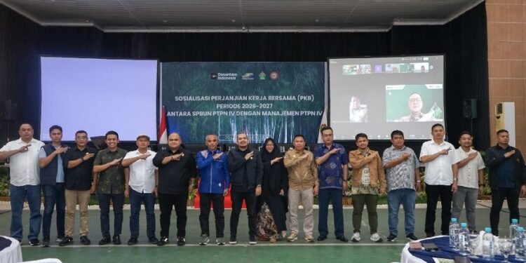 Karyawan Senang Hasil PKB PTPN IV Regional IV dan SPBUN