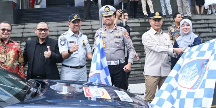 Jasa Raharja Hadir dalam Pelepasan Ekspedisi Elshinta Mudik Lebaran 2026, Perkuat Kolaborasi Keselamatan Transportasi Nasional