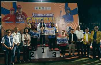 Wamen PU Kusumastuti Hadiri Final Gateball Gubernur Cup 2026: Tanjabbar Raih Juara Umum