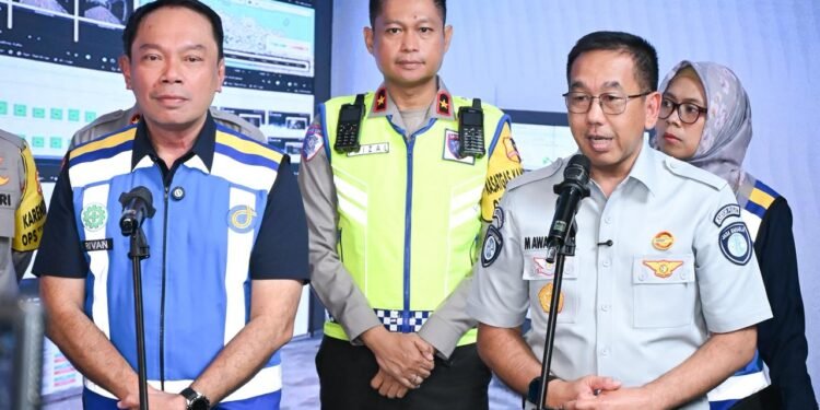 Jasa Raharja Perkuat Sinergi Pengamanan Arus Balik Idulfitri 2026 Lewat Pemantauan Bersama di Command Center KM 29
