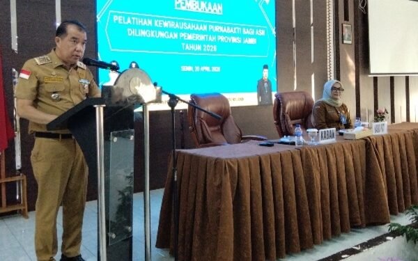 BPSDM Jambi Dorong ASN Pensiun 2026 Jadi Wirausaha Sukses Lewat Pelatihan Intensif
