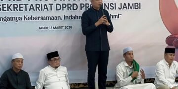 Buka Puasa Bersama DPRD Jambi, Hafiz Fattah Ajak Pererat Silaturahmi Jelang Idul Fitri