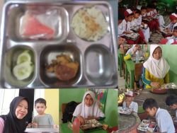 MBG Semangatkan Siswa SDN 198 Jambi dan Berjalan Lancar di Telanaipura, Babinsa Siap Awasi