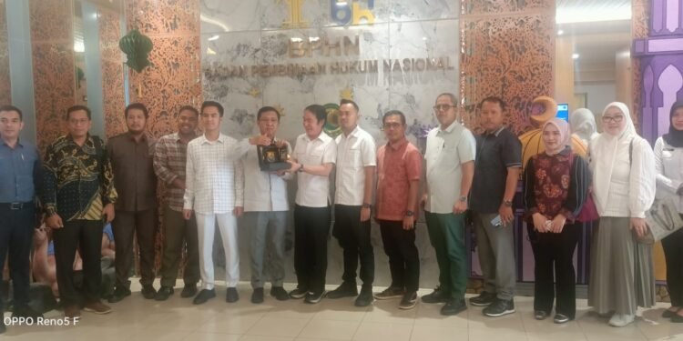 Perkuat Tata Kelola Hukum Daerah, Komisi I DPRD Jambi Konsultasi ke Badan Pembinaan Hukum Nasional Kementerian Hukum RI