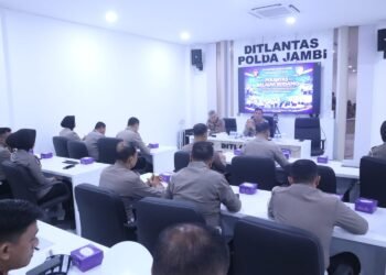 Ditlantas Polda Jambi Gelar Program “Polantas Belajar Bersamo” Untuk Tingkatkan Profesionalisme Personel