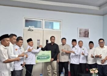 PTPN IV PalmCo Salurkan Hibah Fasilitas Pendidikan ke UIN STS