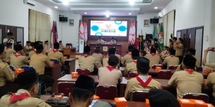 Sekda Jambi Buka Rakerda Pramuka 2026, Tekankan Strategi Pembinaan Generasi Muda