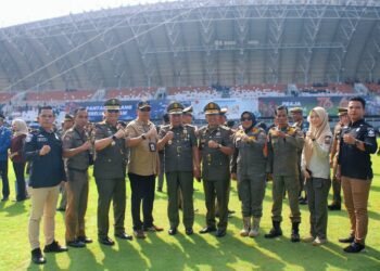 Wagub Jambi Hadiri Upacara HUT ke-107 Damkar, Satpol PP, dan Satlinmas Nasional di Palembang