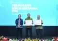 Saksikan Penandatanganan PKB Jasa Raharja dan Serikat Pekerja, Menaker Titip Tiga Agenda Strategis