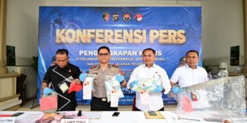 POLDA JAMBI GELAR KONFERENSI PERS UNGKAP RATUSAN KASUS KRIMINAL, NARKOTIKA DAN TINDAK PIDANA KHUSUS SELAMA SEMESTER I 2026