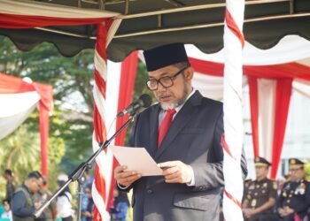 Sekda Sudirman Pimpin Upacara Harkitnas 2026, Tekankan Perjuangan Digital Generasi Muda