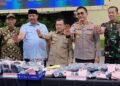 Gubernur Al Haris Hadiri Pemusnahan 20 Kg Sabu dan 20.237 Butir Ekstasi di Polda Jambi
