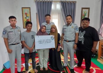 Jasa Raharja Serahkan Santunan kepada Ahli Waris Korban Kecelakaan Maut di Tol Pekanbaru–Dumai