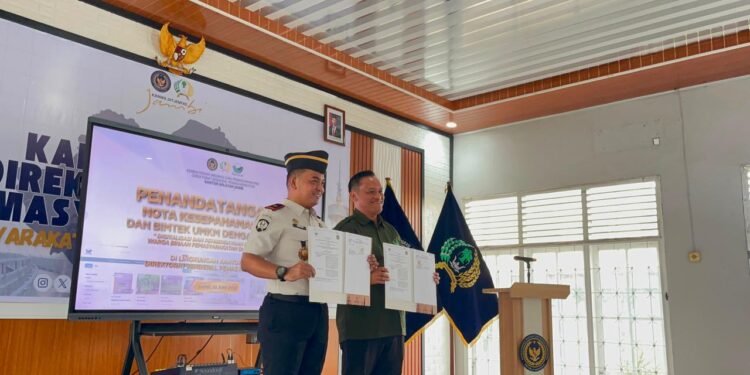 Kanwil Ditjenpas Jambi dan Parto.id Teken MoU Digitalisasi dan Pemberdayaan Produk Karya Warga Binaan