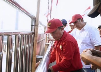 Bank Jambi Kibarkan 1.000 Bendera Merah Putih di Gentala Arasy