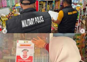 Operasi Pasar di Kerinci dan Sungai Penuh, Bea Cukai Jambi Amankan 223.692 Batang Rokok Ilegal