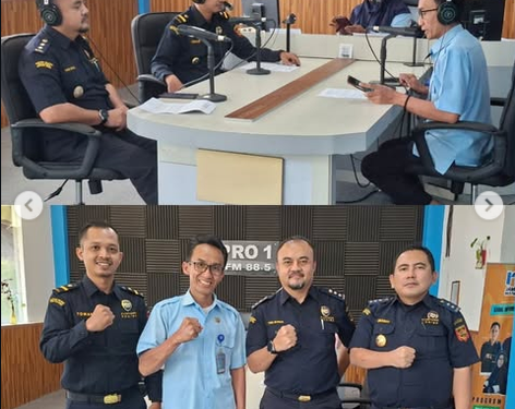 Bea Cukai Jambi Edukasi Masyarakat tentang Pendaftaran IMEI melalui RRI
