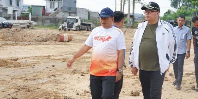 Tinjau Progres Kolam Retensi Paal V, Ketua DPRD Kota Jambi: Proyek Rp144 Miliar Diproyeksikan Kurangi Banjir Hingga 60 Persen