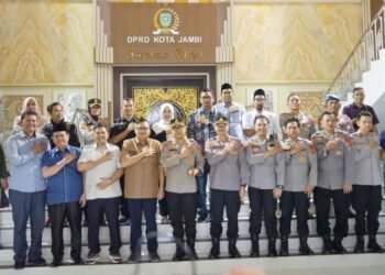 Silaturahmi Kapolresta Jambi dan DPRD, Kunci Wujudkan Kota yang Aman dan Kondusif