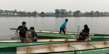 PODSI Jambi Genjot Latihan Jelang Kejurnas Dayung Karawang