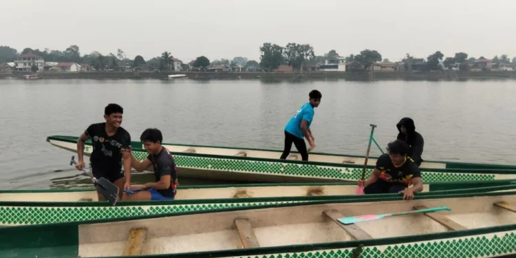 PODSI Jambi Genjot Latihan Jelang Kejurnas Dayung Karawang
