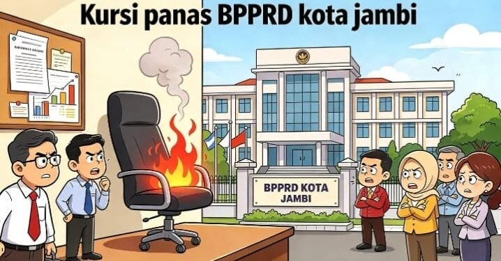 Kursi Panas BPPRD Kota Jambi : Ketika Jabatan Jadi Ladang Korupsi, Bukan Pengabdian