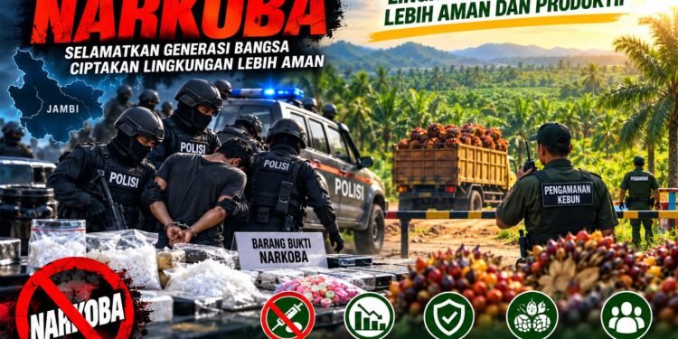PTPN IV Regional IV Dukung Kapolri Berantas Narkoba Sampai ke Akar-akarnya